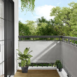 Vidaxl Balcony screen 75x400 cm 100% Oxford Polyester Light gray
