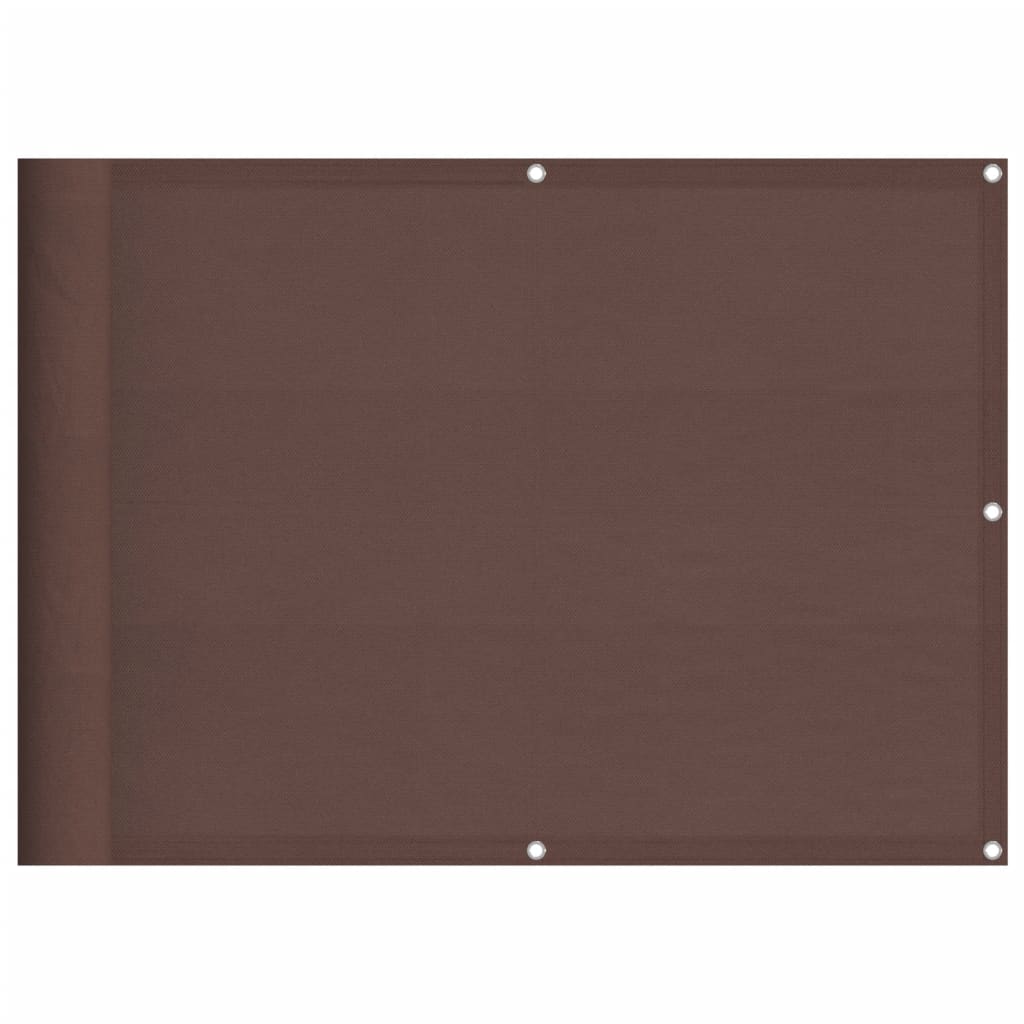 Screen balkonu Vidaxl 75x700 cm 100% Oxford Polyester Brown