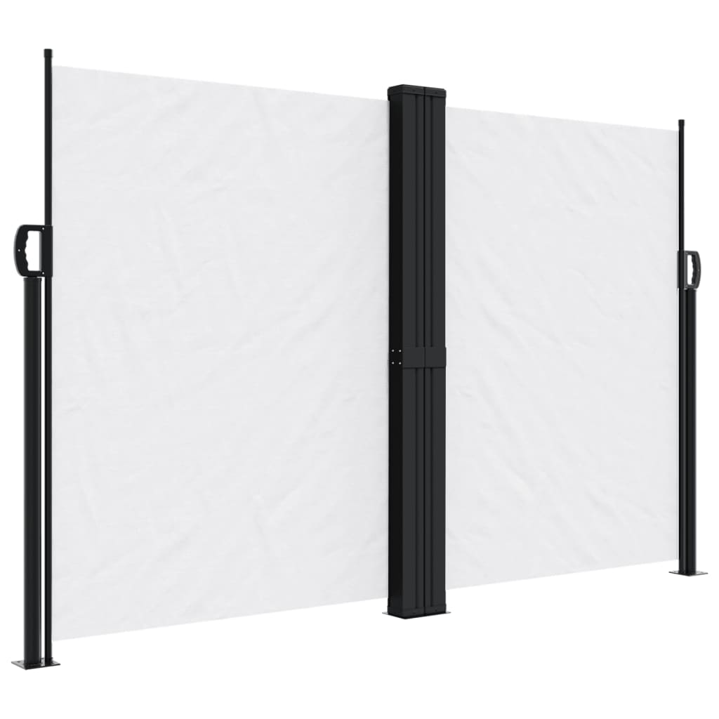 Pare-brise Vidaxl extensible 160x1200 cm blanc