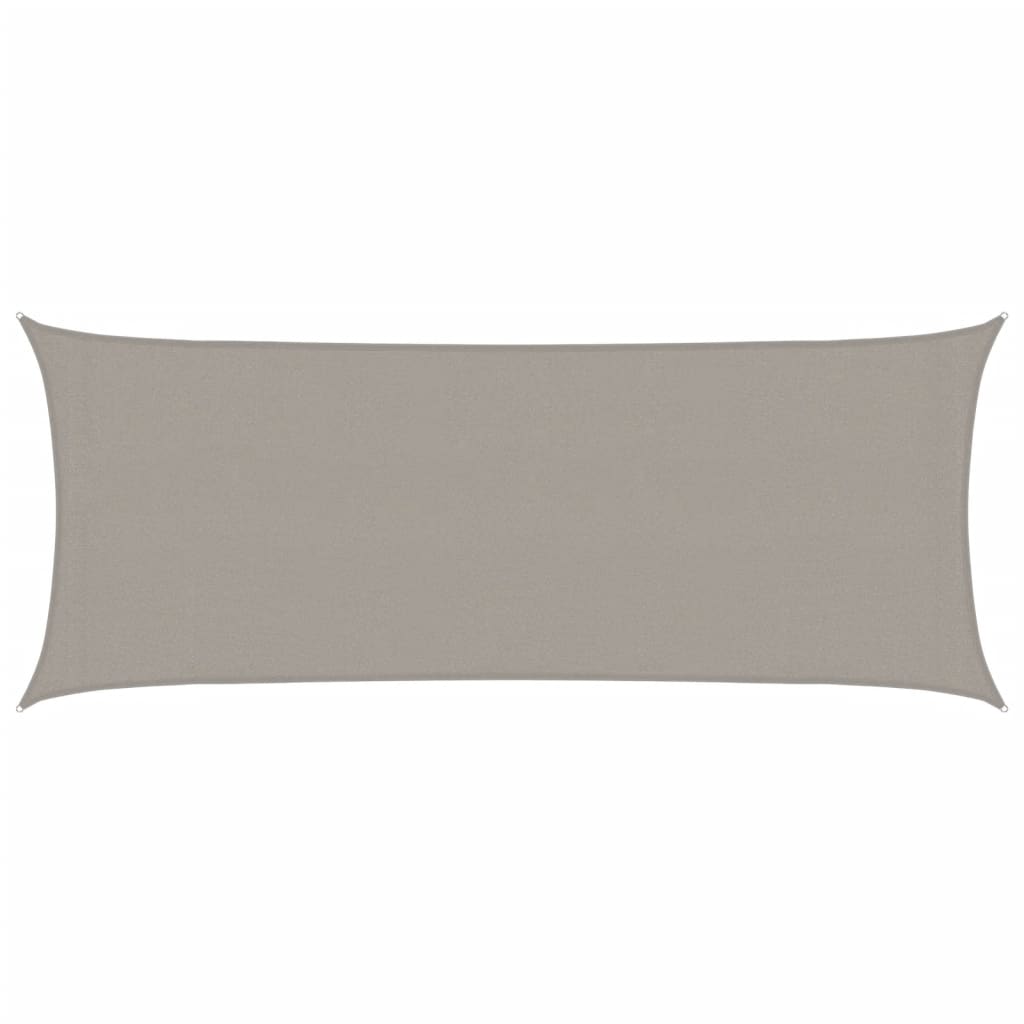 Vidaxl Zonnezeil 160 g m² Rectangular 2x4.5 m HDPE light gray