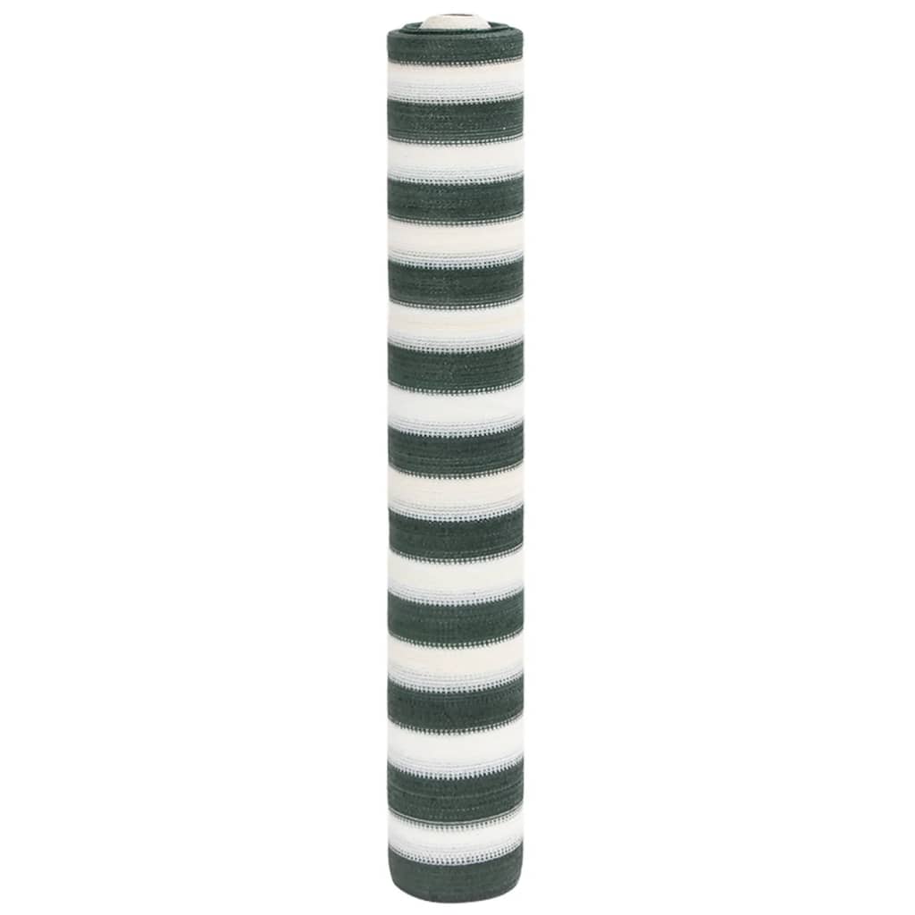 Vidaxl Privacynet 195 g m² 1x10 m hdpe zelená a bílá