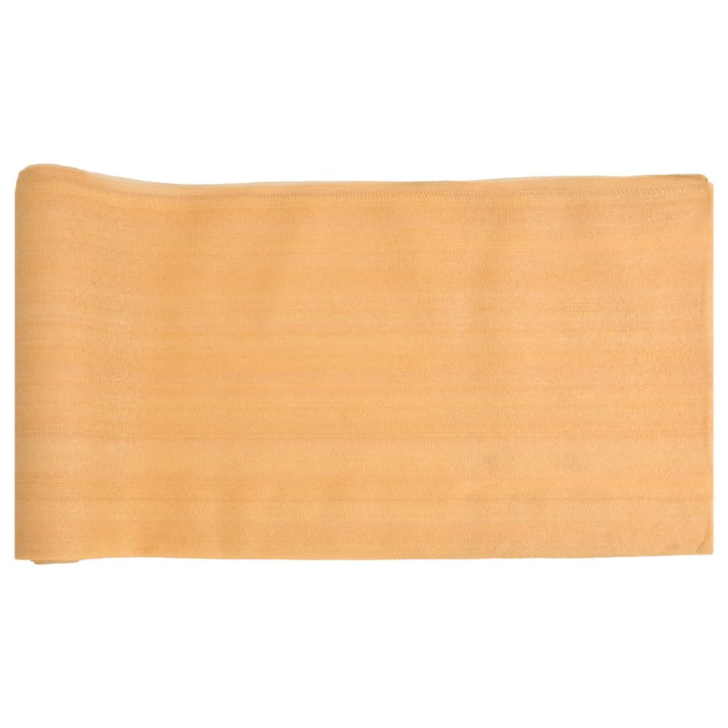 Vidaxl Privatsphär 75 g m² ass 1x10 m hdpe Sand -Colored