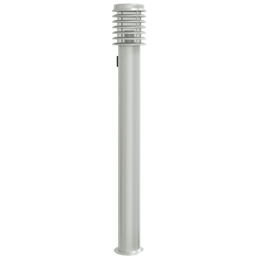 Lampadaire Vidaxl à l'extérieur avec douille de 110 cm en acier inoxydable en acier