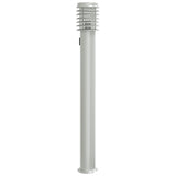 Lampadaire Vidaxl à l'extérieur avec douille de 110 cm en acier inoxydable en acier