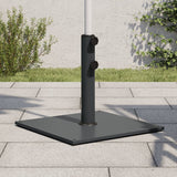 VIDAXL -Parasol -Basis für Stöcke von Ø32 38 48 mm 17 kg Quadrat