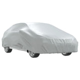 Vidaxl Autohoes per berlina con spruzzi l completamente argento