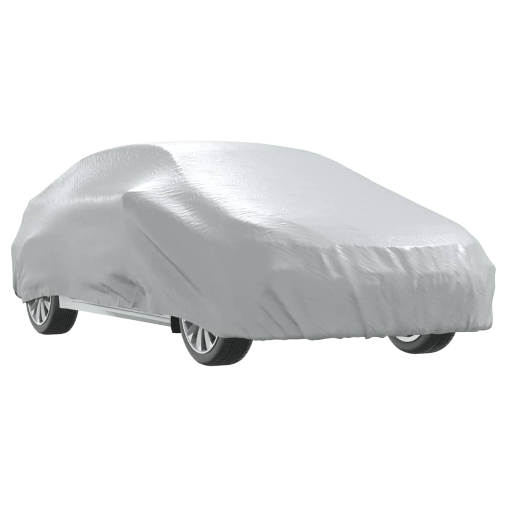 Vidaxl autohoes pour berline avec pulvérisation xxl entièrement en argent -colored