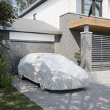 Vidaxl autohoes pour berline avec pulvérisation xxl entièrement en argent -colored