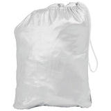 Vidaxl Autohoes Half with hooks M silver colored