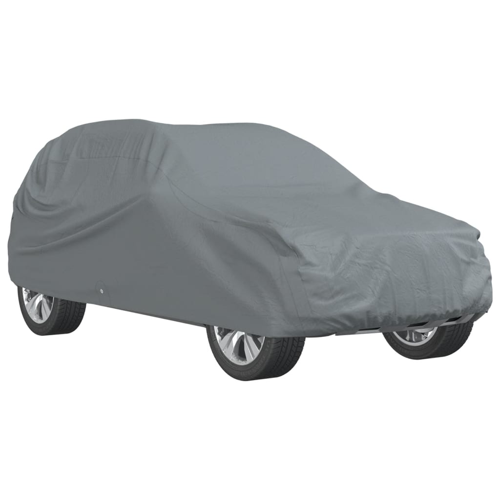 Vidaxl Coperchio automatico per tessuto SUV L non tessuto completamente grigio