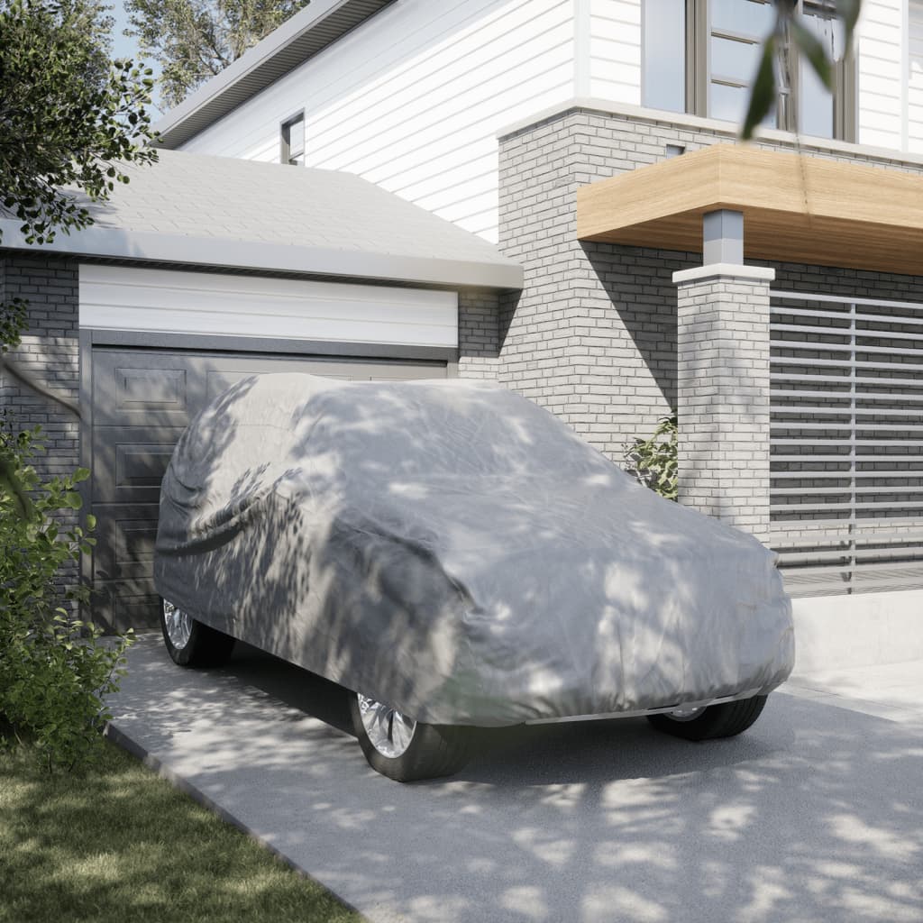 Vidaxl Coperchio automatico per tessuto SUV XL non tessuto completamente grigio