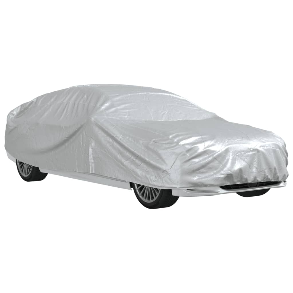 Vidaxl AutoHoes pour berline avec pulvérisation xl peva argent colored