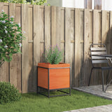 VidaXL Planning box 40x40x50 cm Solid pine wash brown