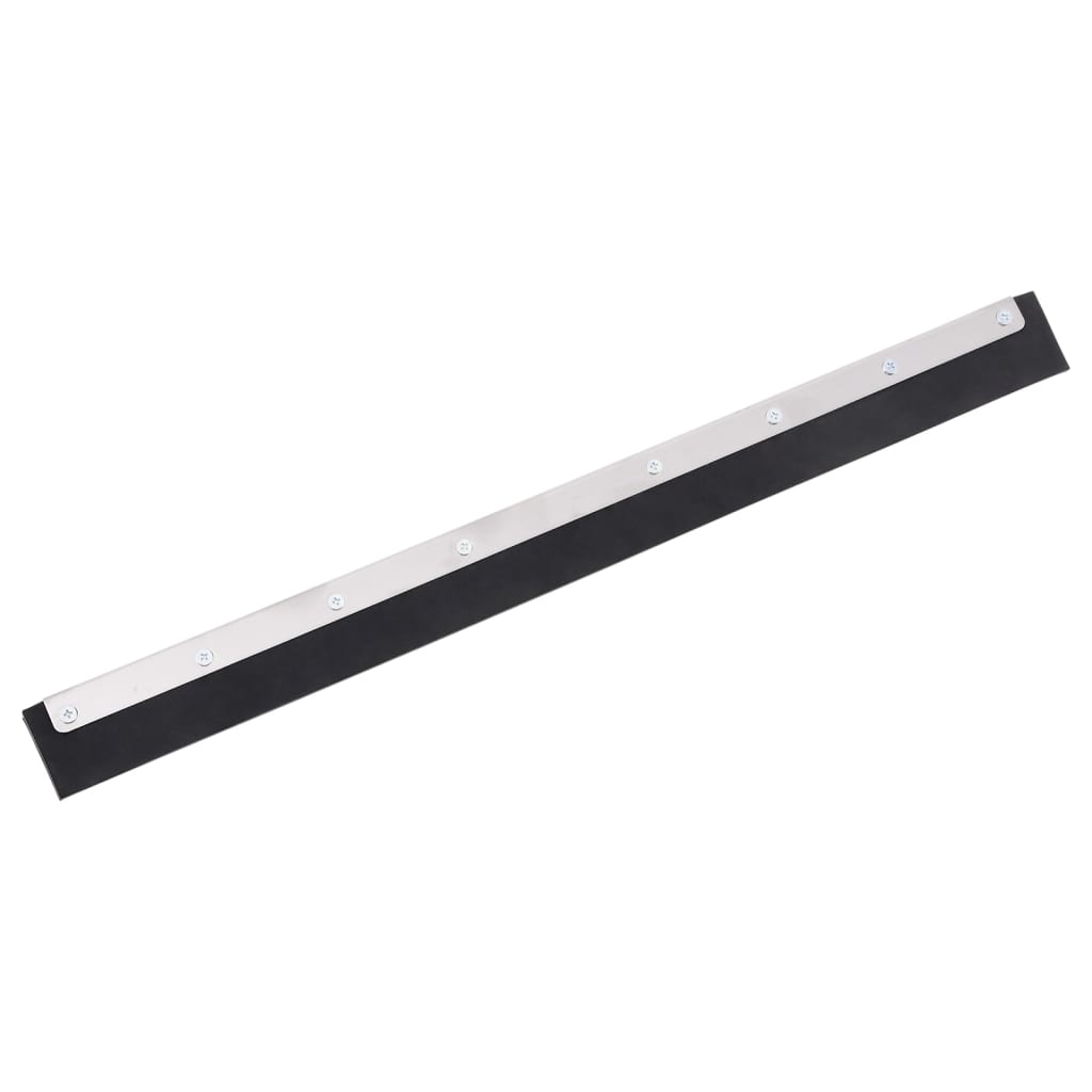 Teste di asciugamento del pavimento Vidaxl 5 ST 55x2x5 cm in acciaio e gomma