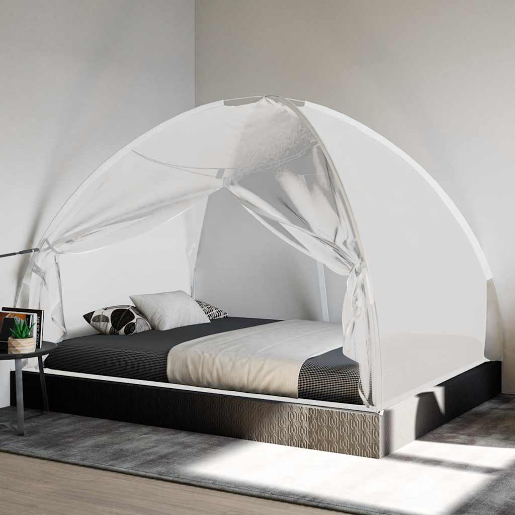 Vidaxl Mosquito net mat Dieren Mongolie 220 mesh 200x150140 cm wäiss