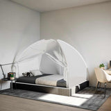 Vidaxl Mosquito net mat Dieren Mongolie 220 mesh 200x150140 cm wäiss