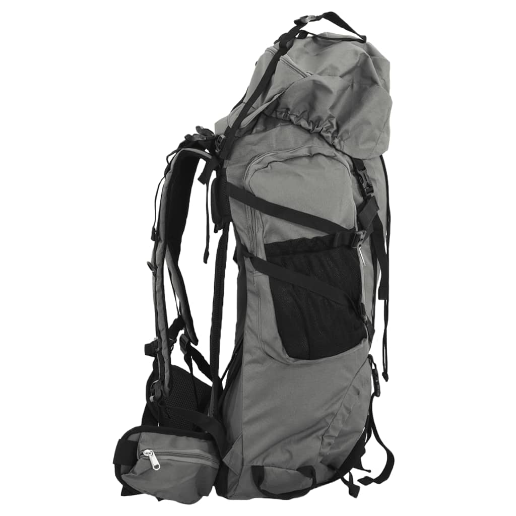 Vidaxl Walking Ryggsäck 80 L Oxford Fabric Grey