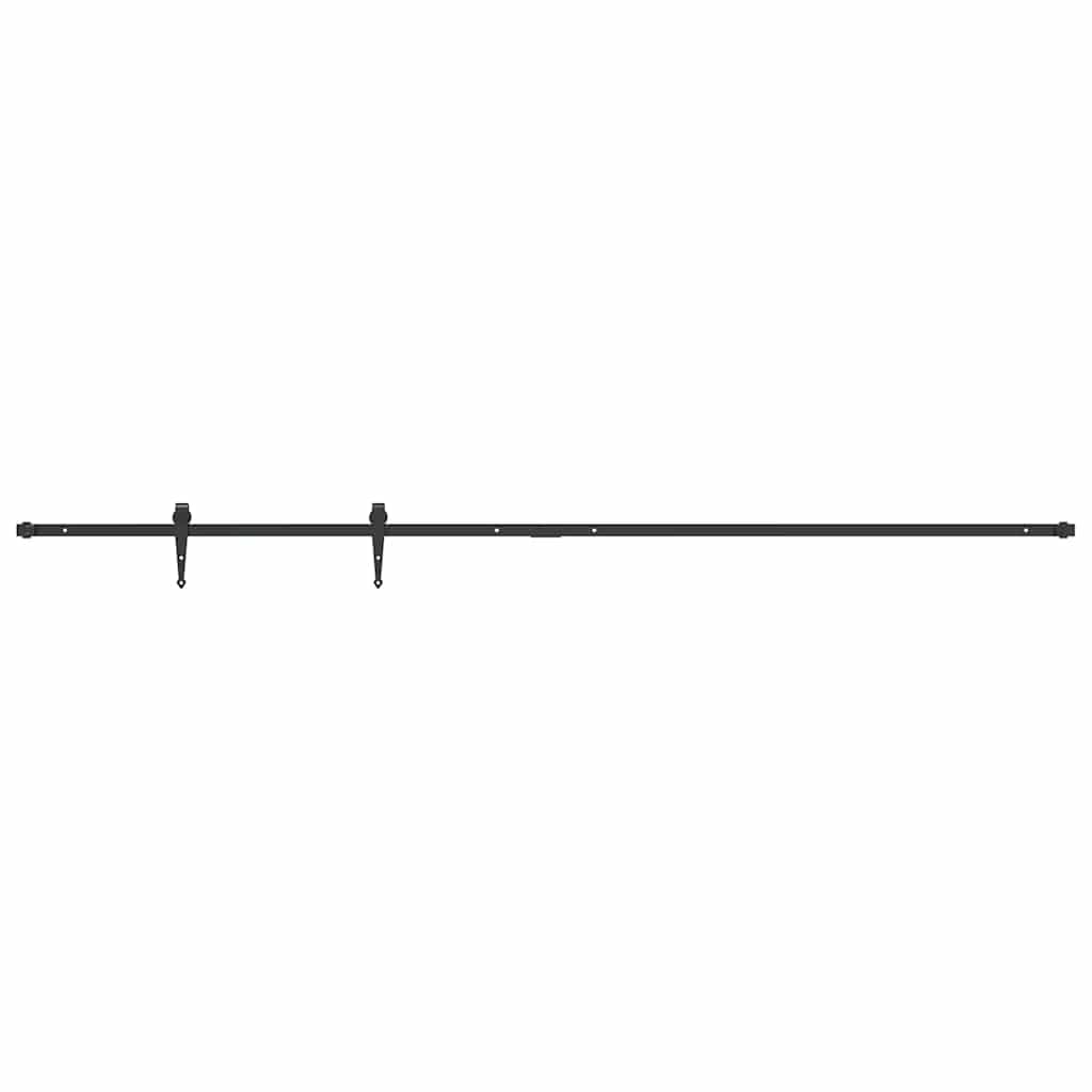 Sospensione Vidaxl Set per porta scorrevole 213 cm in acciaio al carbonio