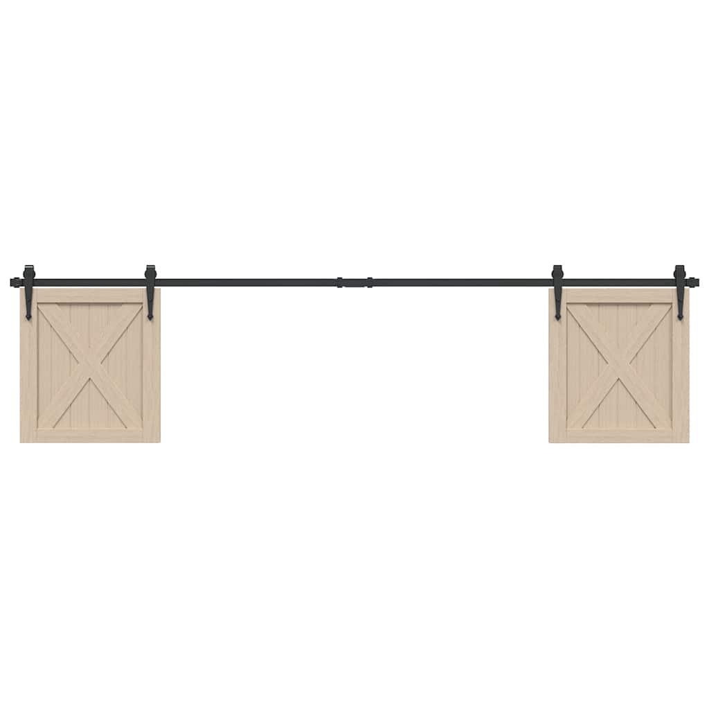 Vidaxl Suspension Set fir d'Schieberier 213 cm Kuelestoff Stol