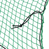 VIDAXL -Anhänger -Netzwerk Elastic Seil 2,5 x 1,5 m Polypropengrün