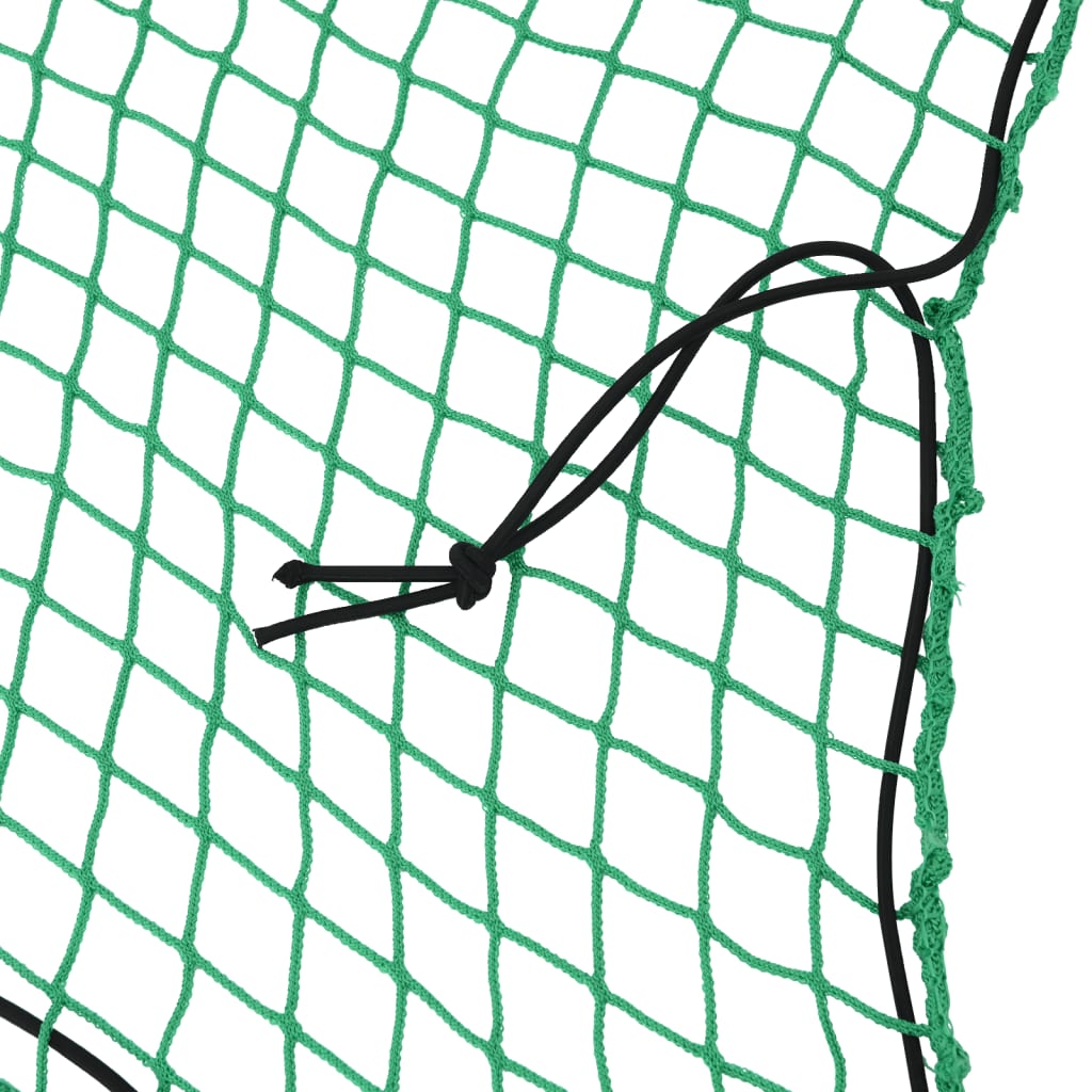 VIDAXL -Anhänger Netzwerk elastisches Seil 4x2 m Polypropengrün