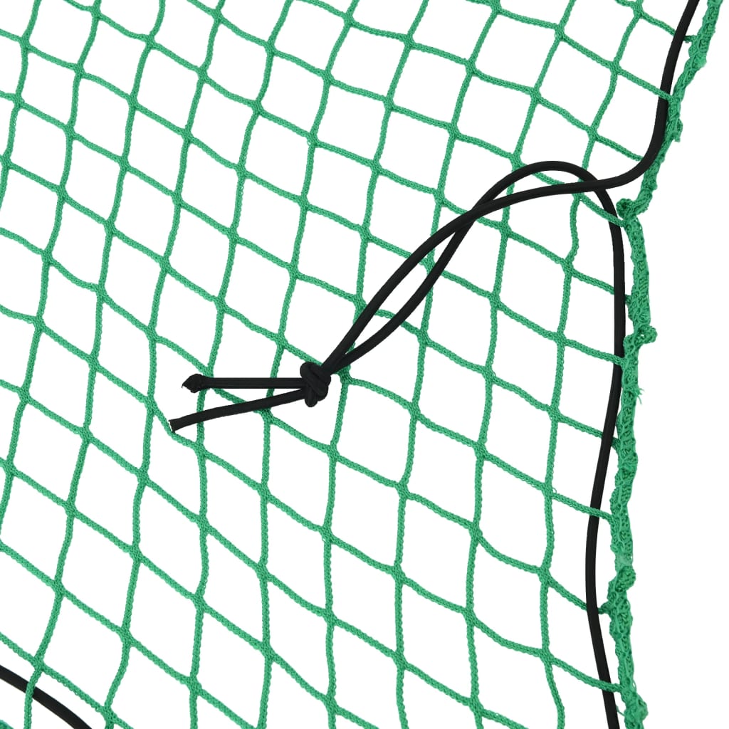 VIDAXL -Anhänger -Netzwerk elastisches Seil 8x3,5 m Polypropengrün