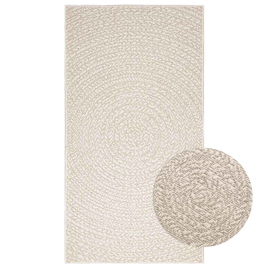 Vidaxl rug Zizur Room inside and outside 80x150 cm jute look