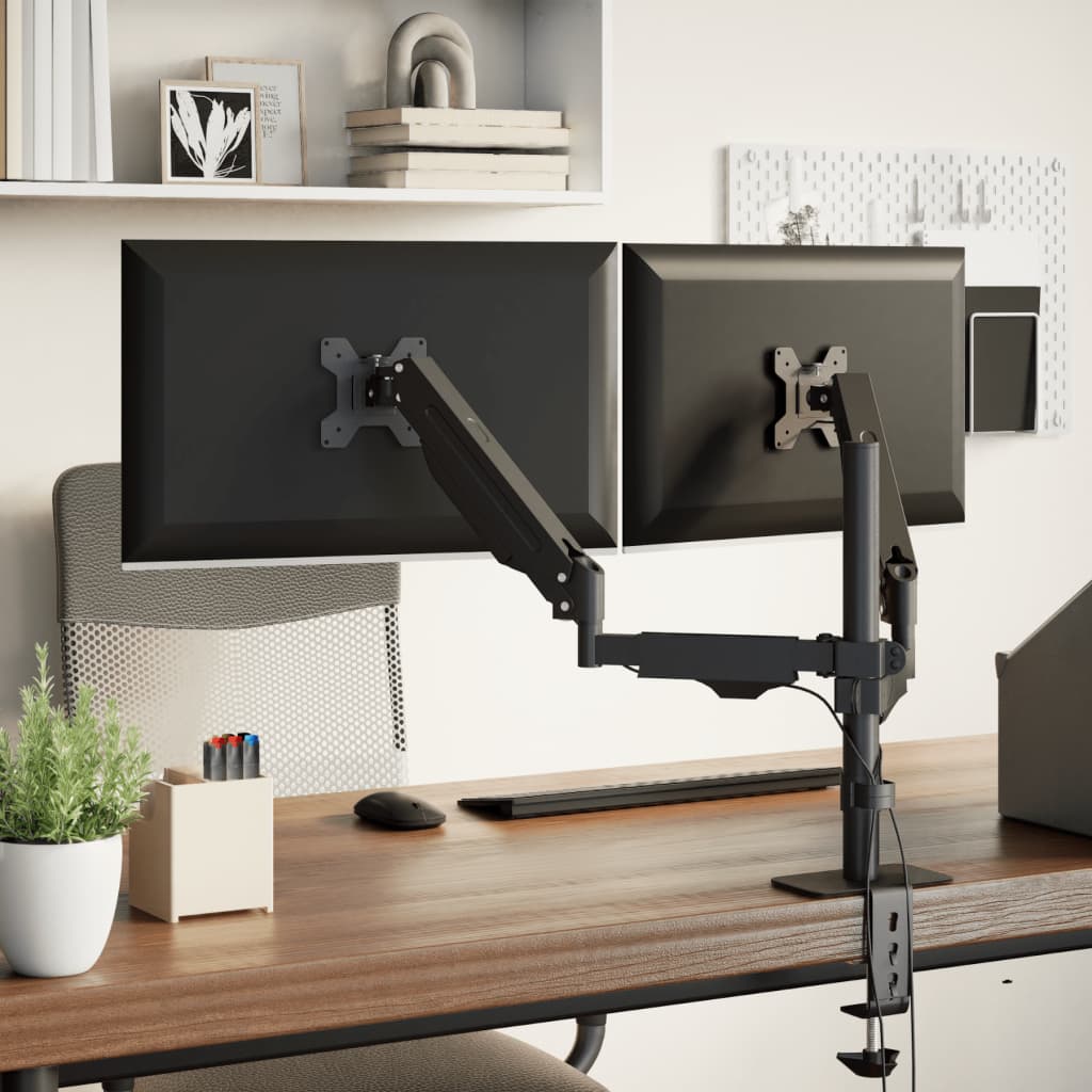 Závorky pro monitor vidaxl 27 palců na obrazovku Plynová jaro 20 kg