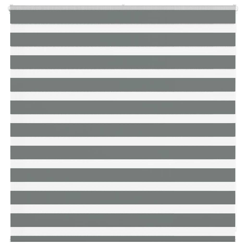 Vidaxl zebra válcový slepý 140x100 cm Šířka prachu 135,9 cm tmavě šedá