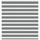 Vidaxl zebra válcový slepý 140x100 cm Šířka prachu 135,9 cm tmavě šedá