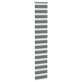 Vidaxl Zebra Roller Slepi 45x200 cm Širina prahu 40,9 cm temno siva