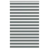 Vidaxl zebra válcový slepý 140x200 cm šířka tmavé tmavé šedé