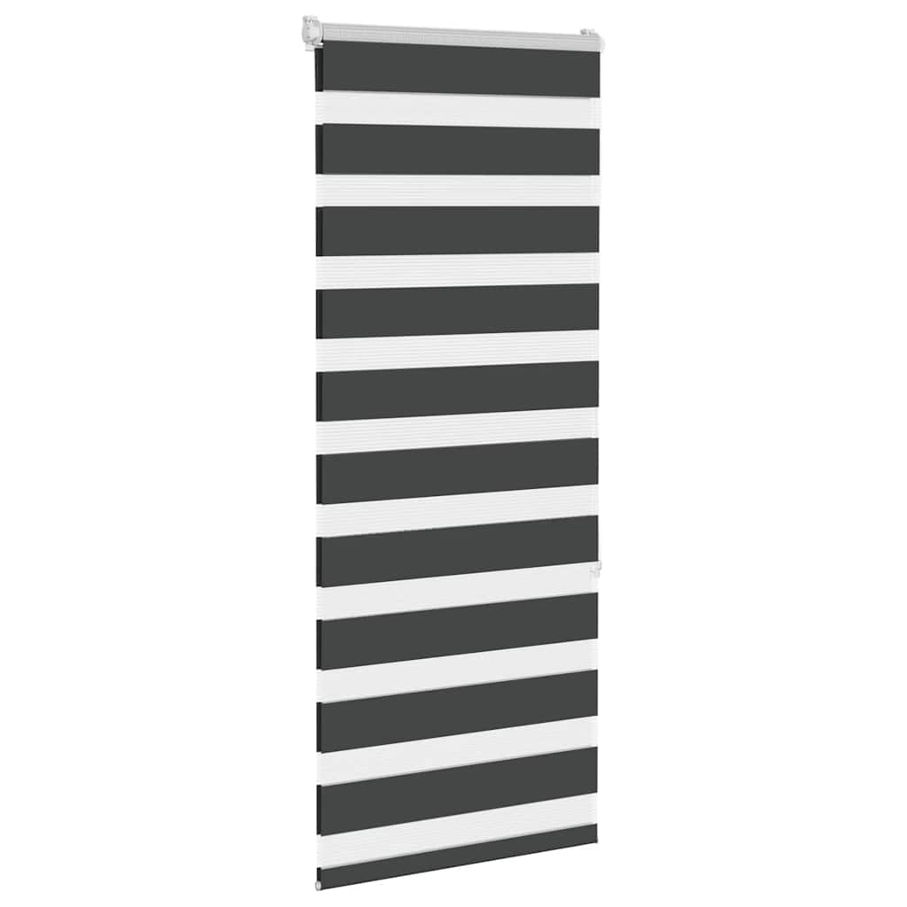 Vidaxl Zebrachroller blann 60x150 cm Stëbs Black 55,9 cm