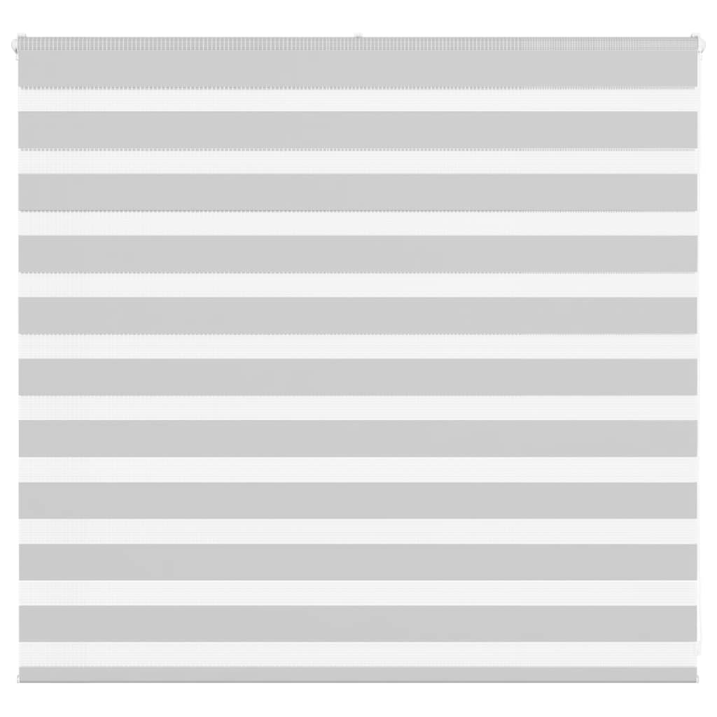 Vidaxl Zebra roller blind 155x100 cm fabric width 150.9 cm light gray