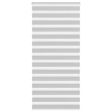 Vidaxl Zebra roller blind 100x230 cm Fabric width 95.9 cm light gray