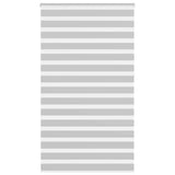 Vidaxl zebra válcový slepý 130x230 cm šířka tkaniny 125,9 cm světle šedá