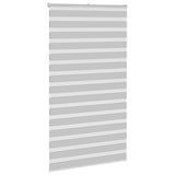 Vidaxl zebra válcový slepý 130x230 cm šířka tkaniny 125,9 cm světle šedá