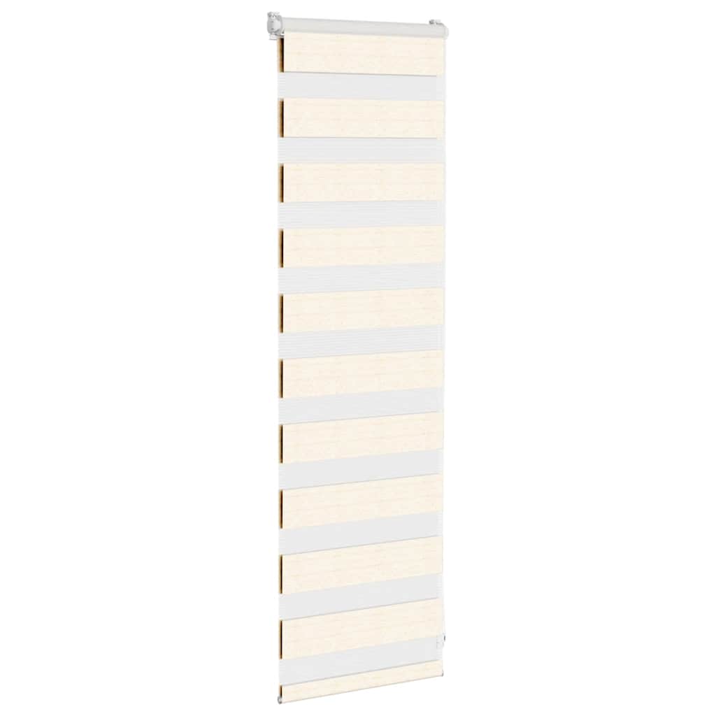 Vidaxl Zebra Roller Blind 40x100 cm Støvbredde 35,9 cm Marblebige