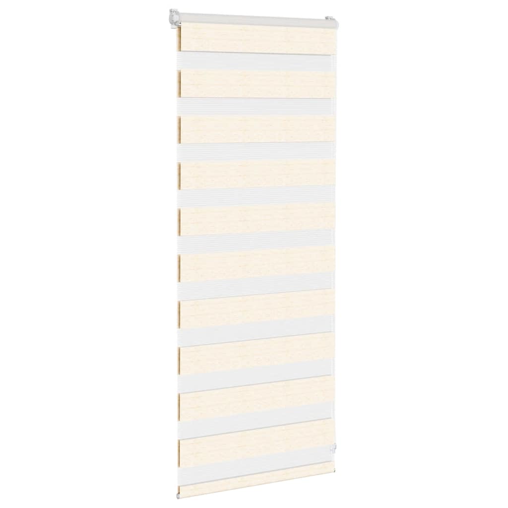 Vidaxl Zebra roller blind 60x100 cm dust width marble beige 55.9 cm