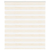 Vidaxl Zebra Roller Blind 135x100 cm Šířka prachu 130,9 cm Marmerbeige
