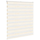 Vidaxl Zebra Roller Blind 135x100 cm Šířka prachu 130,9 cm Marmerbeige