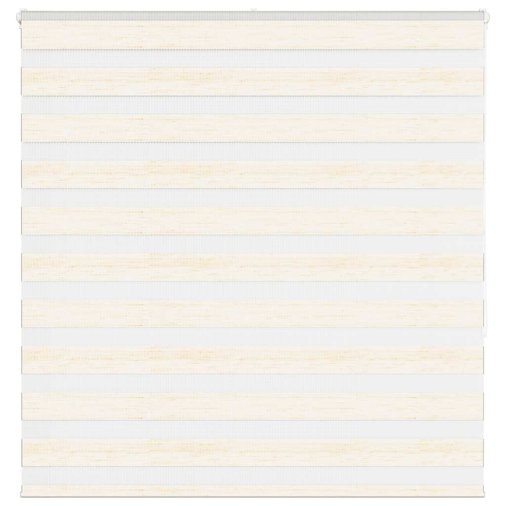 Vidaxl Zebra Roller Blind 140x150 cm Staubbreite 135,9 cm Marmerbeige
