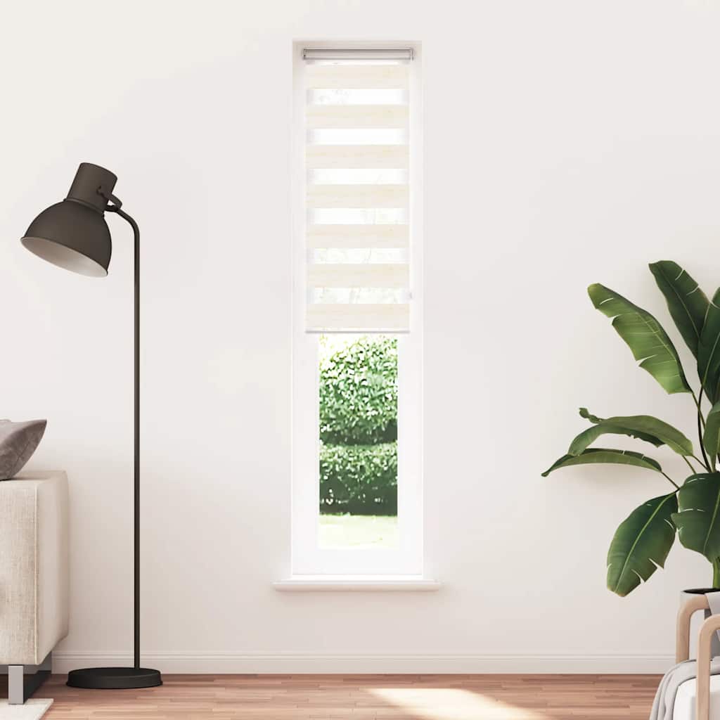 Vidaxl Zebra roller blind 50x230 cm Fabric width 45.9 cm Marmerbeige