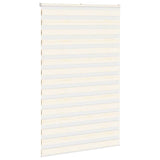 Vidaxl Zebra Roller Blind 140x230 cm Stofbredde 135,9 cm Marmerbeige