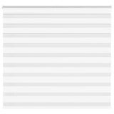 Vidaxl Zebra roller blind 155x150 cm dust width 150.9 cm polyester white