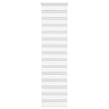 Vidaxl Zebra Rouleau aveugle 65x200 cm Largeur de poussière 60,9 cm Polyester blanc