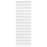 Vidaxl Zebra roller blind 85x200 cm dust width 80.9 cm Polyester White