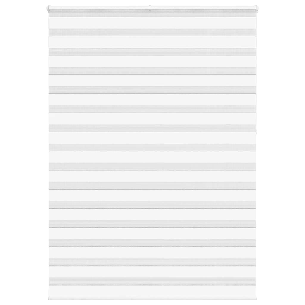 Vidaxl Zebra roller blind 155x230 cm Fabric width 150.9 cm Polyester White
