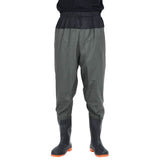 Vidaxl waadpak avec bottes taille 42 vert foncé