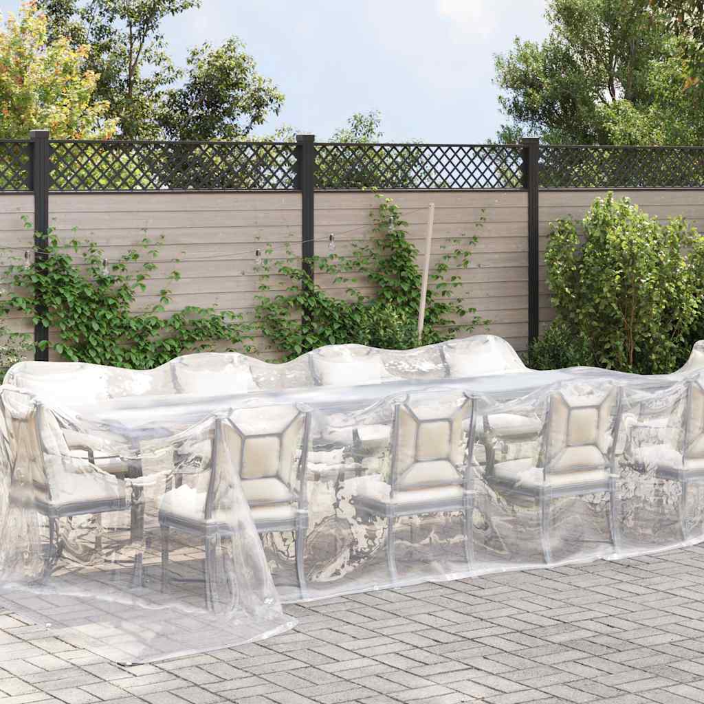 Vidaxl transparent Tariffer mat Sail Réng 4x12 m Polyethylen